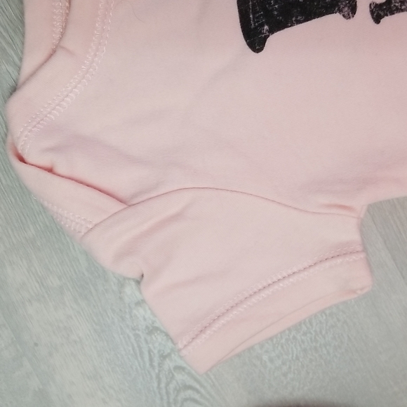 NWOT pink Honey Badger onesie size 12m - Picture 4 of 5